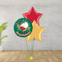 Mr Grinch Balloon Cluster