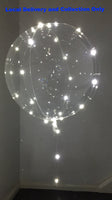 White LED Light Up Balloon - Plain