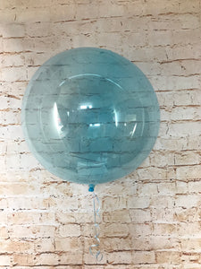 18" Crystal Clearz Balloon - Blue