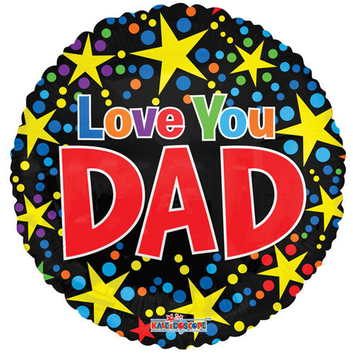 18" Love You Dad Foil Balloon