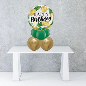 Pineapple Birthday Balloon Centrepiece