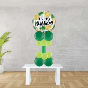 Pineapple Birthday Balloon display