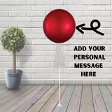 Red Orbz Balloon