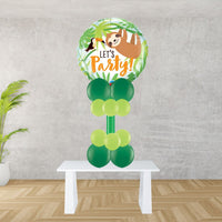 Sloth Party Foil Balloon Display