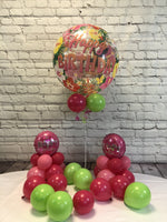 Tropical Happy Birthday Package - WoW Balloons Direct