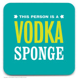 Vodka Sponge Coaster