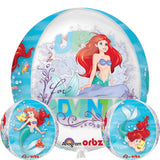 16" Orbz Ariel Dream Big Clear Foil Balloon