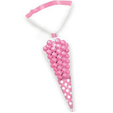 Baby Pink Spot Cone Bags - Pack of 10
