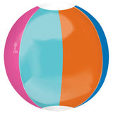 15" Beach Ball Orbz Foil Balloon