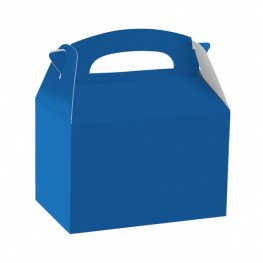 Bright Blue Party Box With Handles