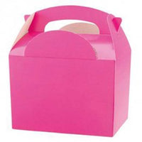 Bright Pink Party Box With Handles
