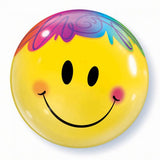 22" Bright Smile Bubble Balloon