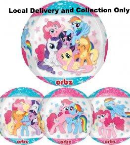16" My Little Pony Clear Orbz Foil Balloon