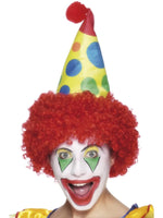 Clown Hat with Red Hair