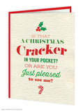 Cracker In Your Pocket Christmas card