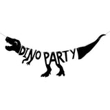 Dino Party Paper Banner