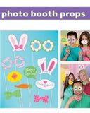 Easter Photo Booth Props - 10 Pieces