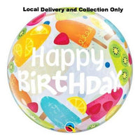 Birthday Frozen Treats Bubble Balloon