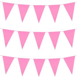 Giant Pale Pink Bunting 10m