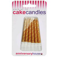 Gold Candle (Pack of 12)