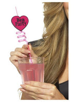 Hen Party Drinking Straws (Pack 6)
