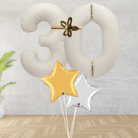 Age 30 Large Nude Matt Double Number Display