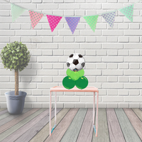 Mini Football Balloon Table Display