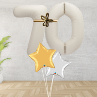 Age 70 Large Nude Matt Double Number Display