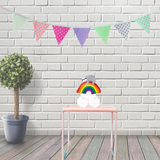 Mini Sloth On Rainbow Balloon Table Display