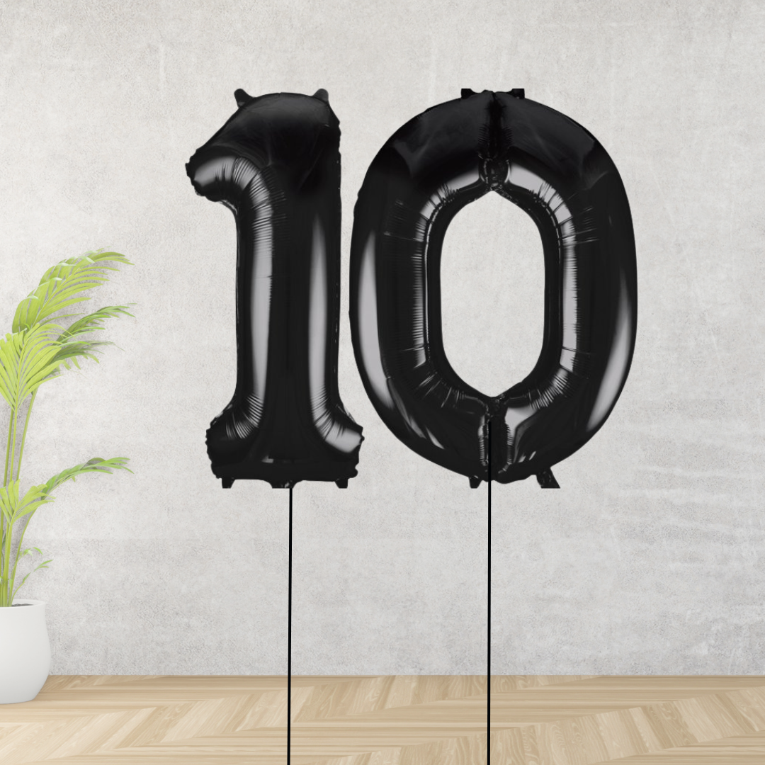 Number 10 discount balloons