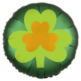 18" St Patrick’s Day Round Shamrock Foil Balloon