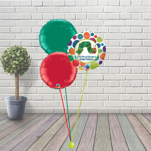 The Very Hungry Caterpillar Balloon Cluster