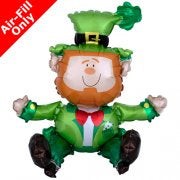 Leprechaun Sitting Foil Balloon