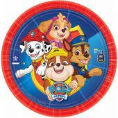 Paw Patrol Paper Plates x8