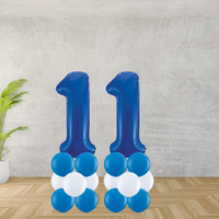 Floor Standing Blue Number Age 11 Stacks