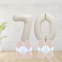 Floor Standing Nude Matt Number Age 70 Stacks