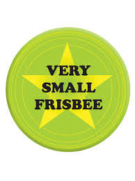 Very Small Frisbee Badge