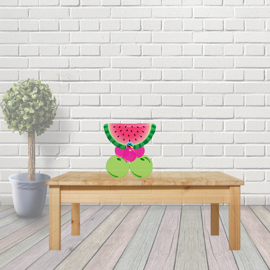 Mini Watermelon Balloon Table Display