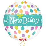 16" Orbz New Baby Foil Balloon