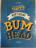 Bum Head Greetings Card