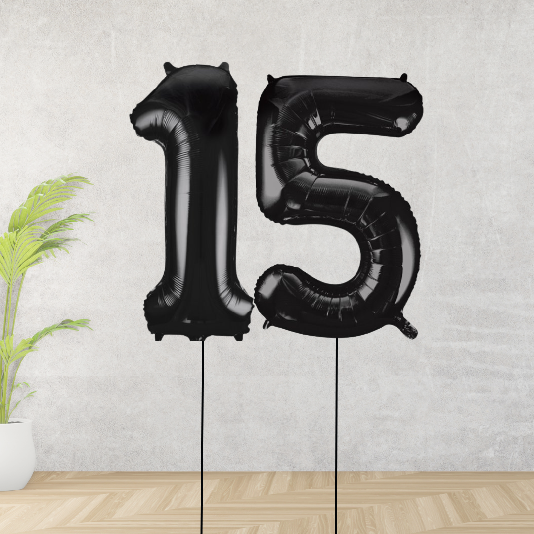 Number 15 discount balloons