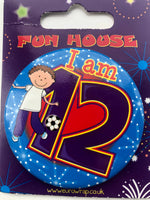 Small Badge - Age 14 Footballer