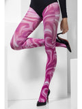 Pink Marble Tights