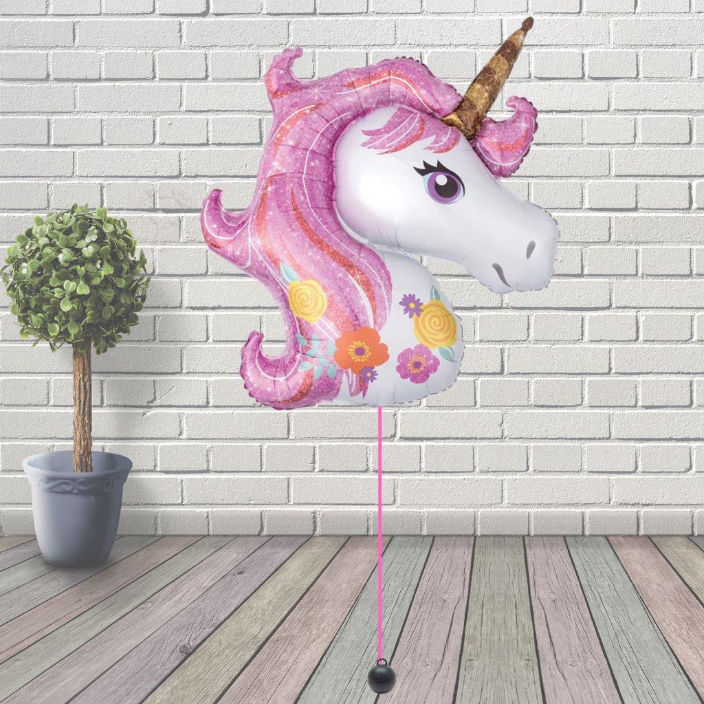 33" Magical Unicorn Supershape Foil Balloon