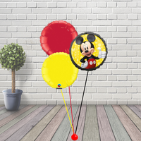 Mickey Mouse Balloon Cluster