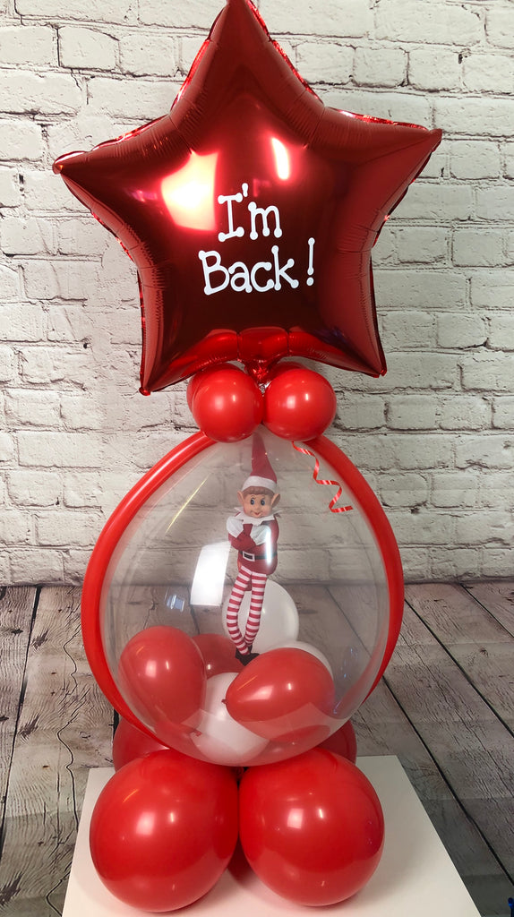 Elf Arrival Deluxe Christmas Balloon (Elf Included)