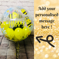 Bee Pattern Bubble Balloon