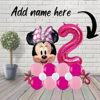 Floor Standing Minnie Mouse Balloon Marquee