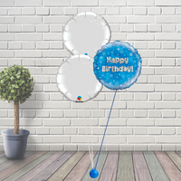 Happy Birthday Balloon Cluster