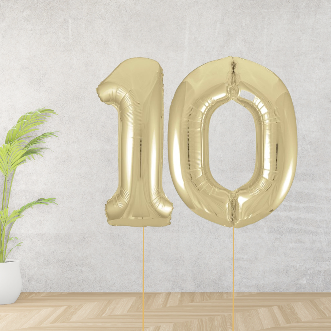 Where to get the big number discount balloons